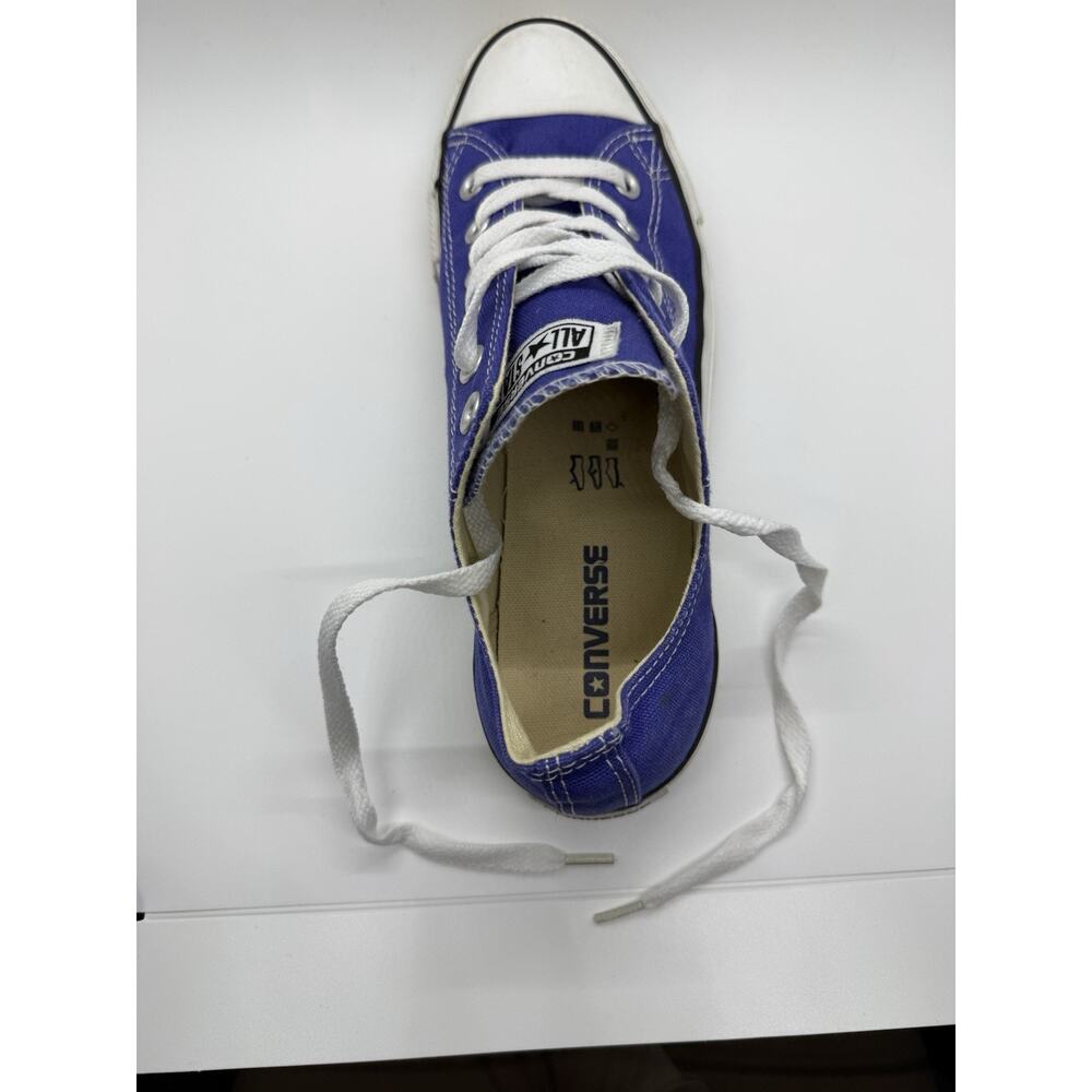 Converse All Star Shoes- Women’s 9/Men’s 7/Purple/Low Top - Picture 13 of 16